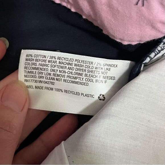 Cat & Jack Girls Navy Blue School Uniform Straight Leg Pants 16 Plus - Picture 7 of 8